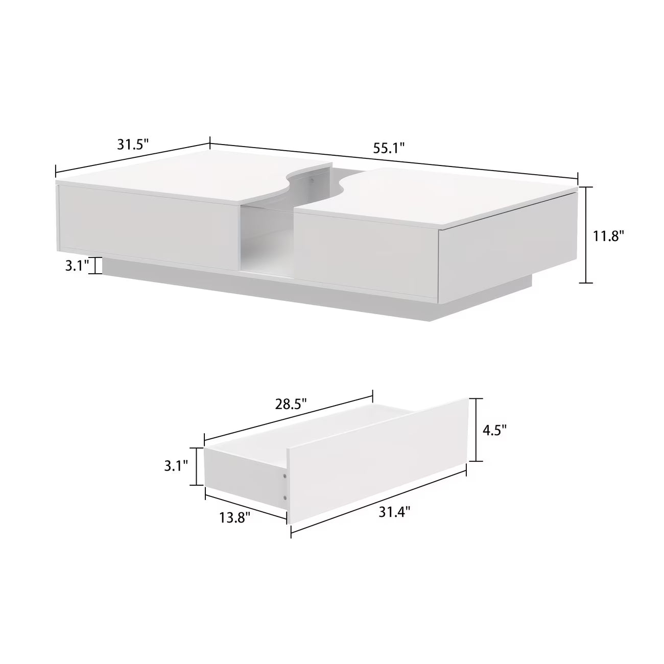 LED Coffee Table