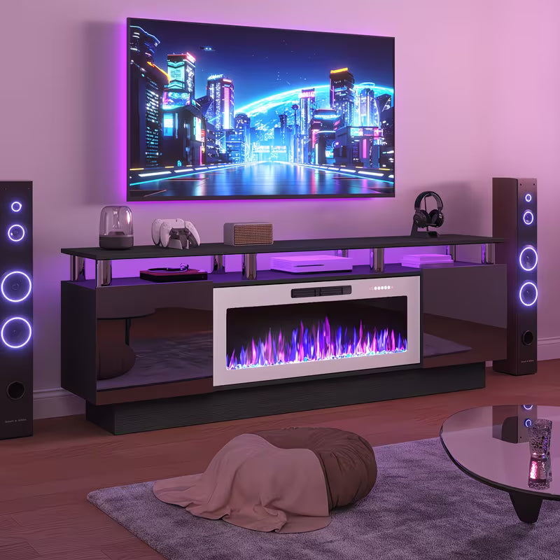 LED Fireplace TV Stand