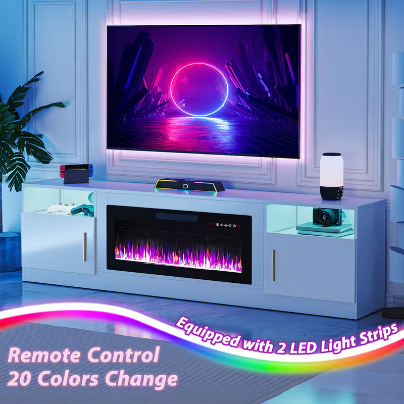 LED Fireplace TV Stand