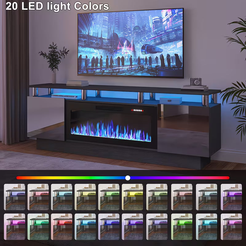 LED Fireplace TV Stand