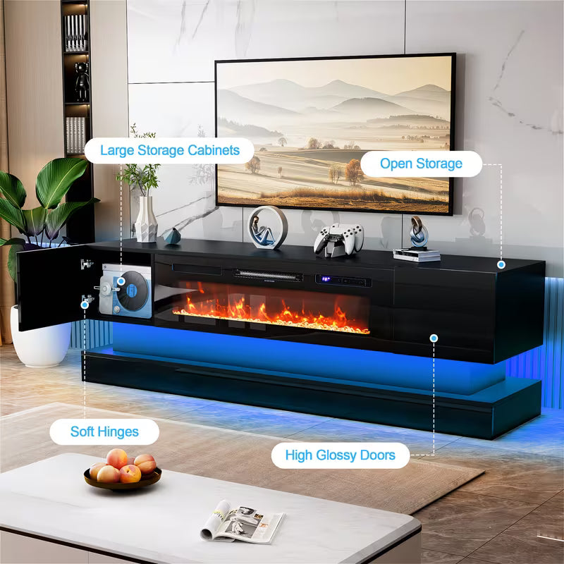 LED Fireplace TV Stand