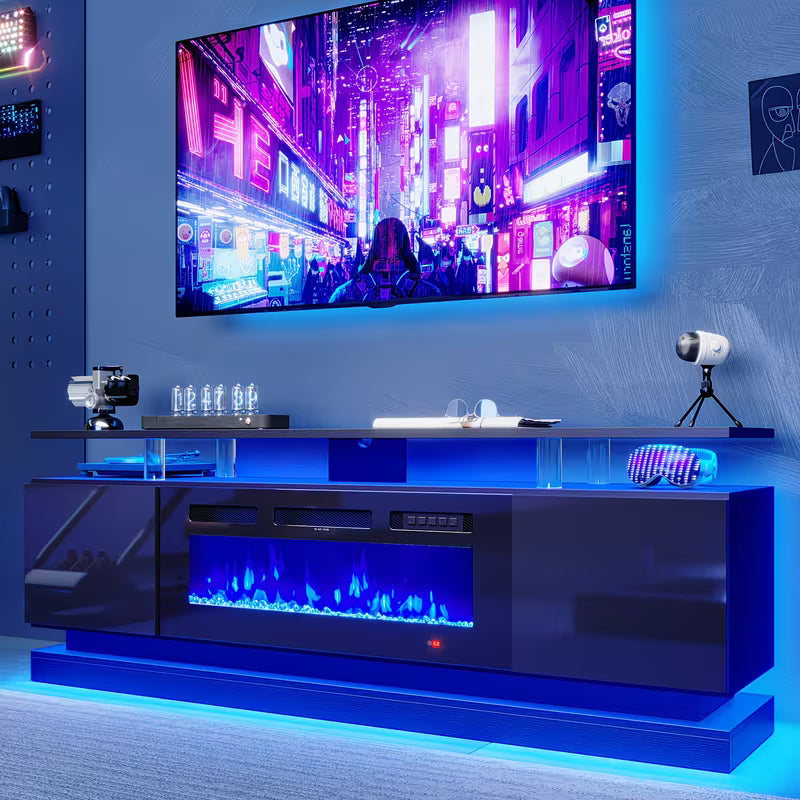 LED Fireplace TV Stand