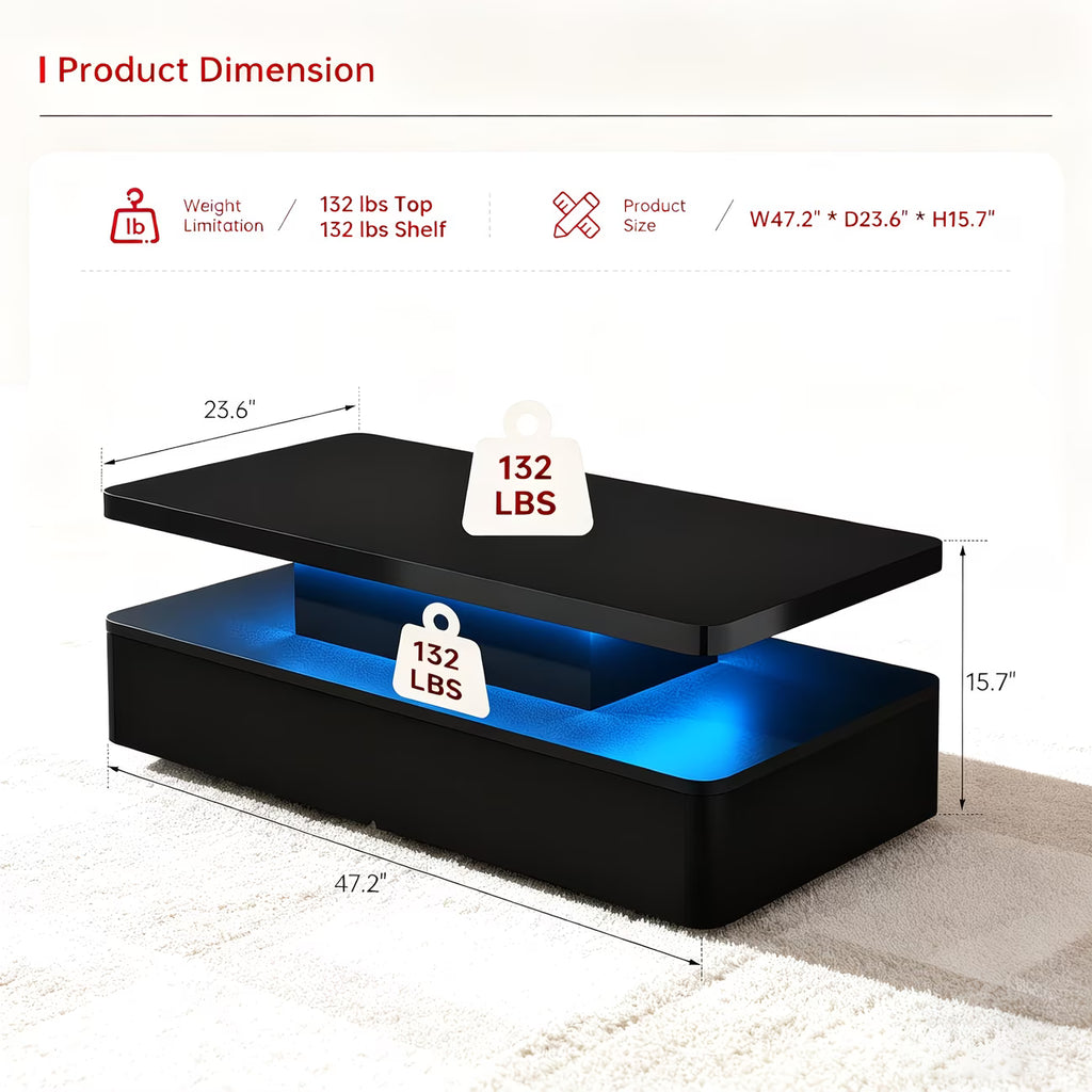 LED Coffee Table