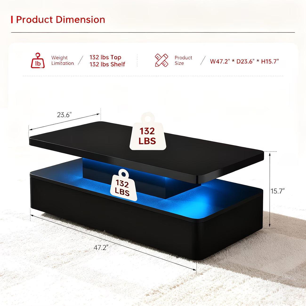 LED Coffee Table