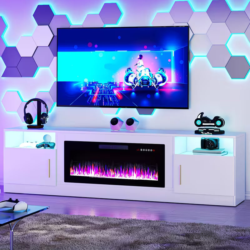 LED Fireplace TV Stand